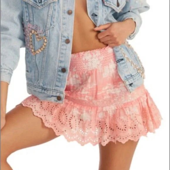 Love Shack Fancy Jimena Skirt - size xs